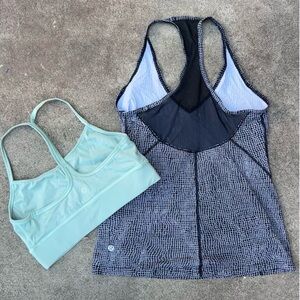 Lululemon bra & tank top